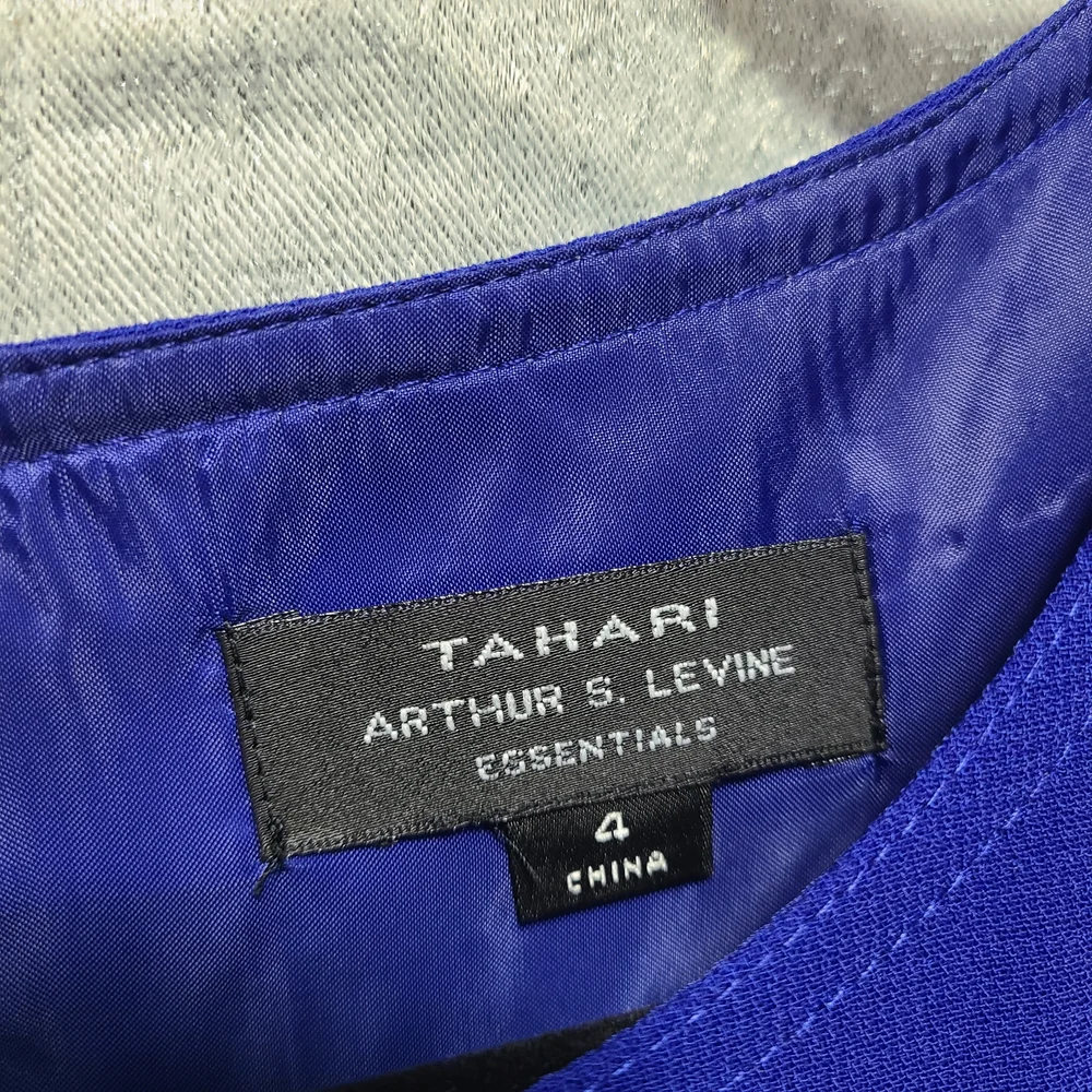Tahari Royal Blue‎ Midi Dress - Picture 5 of 9